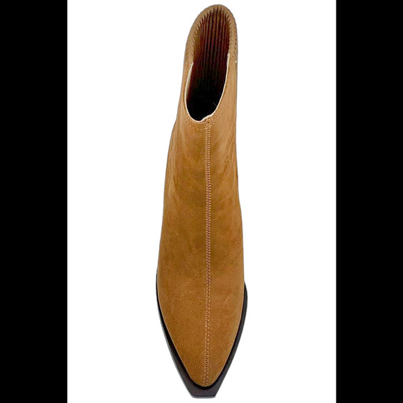 Coach Women's Prestyn Suede Pointed Toe Boots Burnished - Medium - Picture 2 of 3